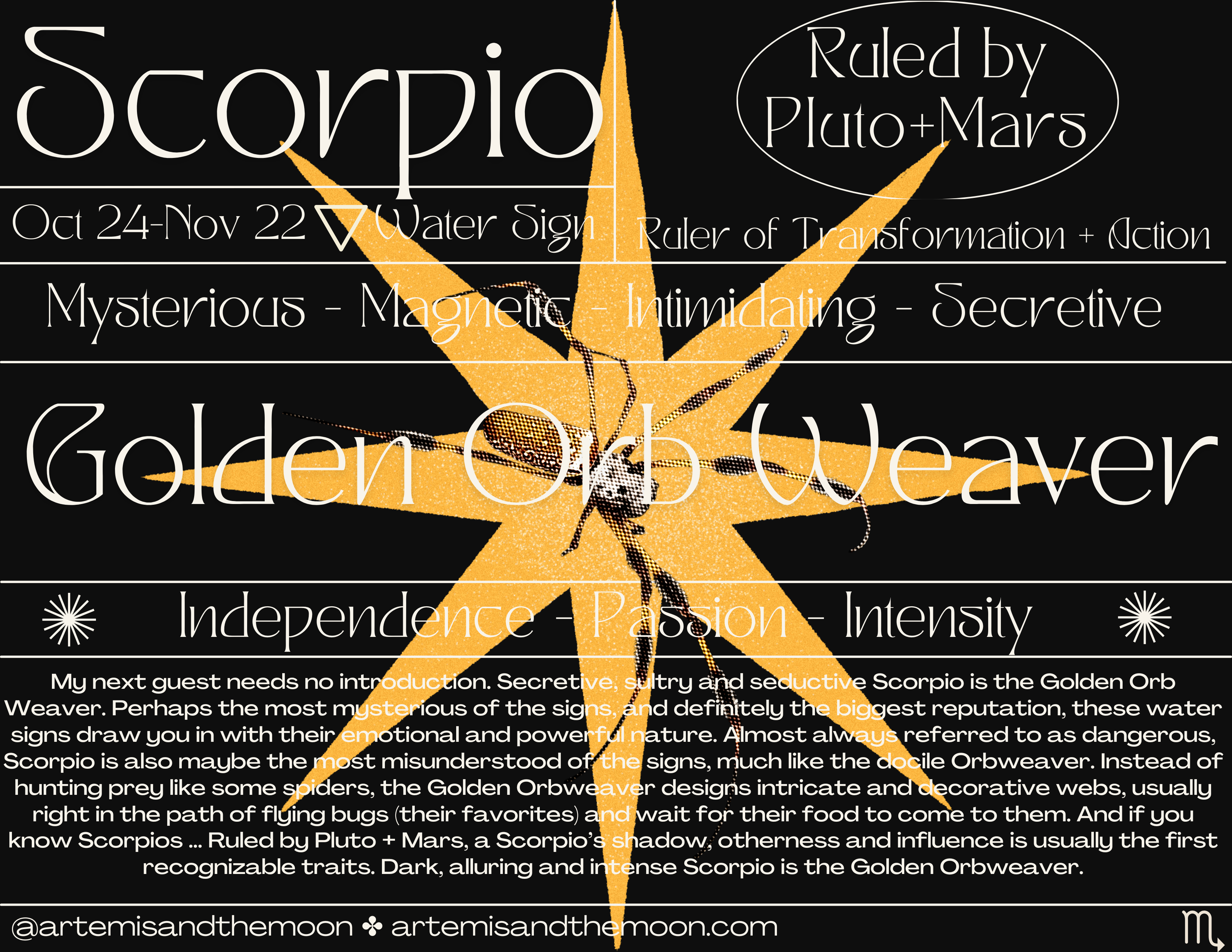 Zodiac Signs as Bugs Postcards